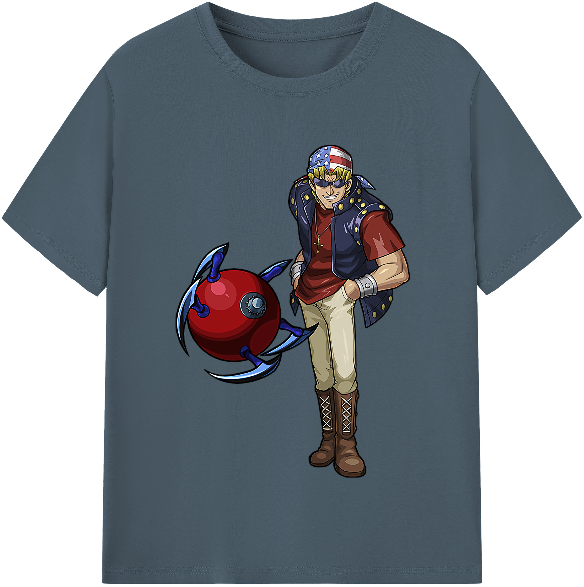 （画像用） 遊☆戯☆王 Yu-Gi-Oh! 綿100％半袖Tシャツ（フロントプリント）